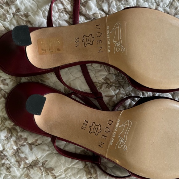 Doen Arianna peep toe heel current 38.5 - Picture 3 of 4